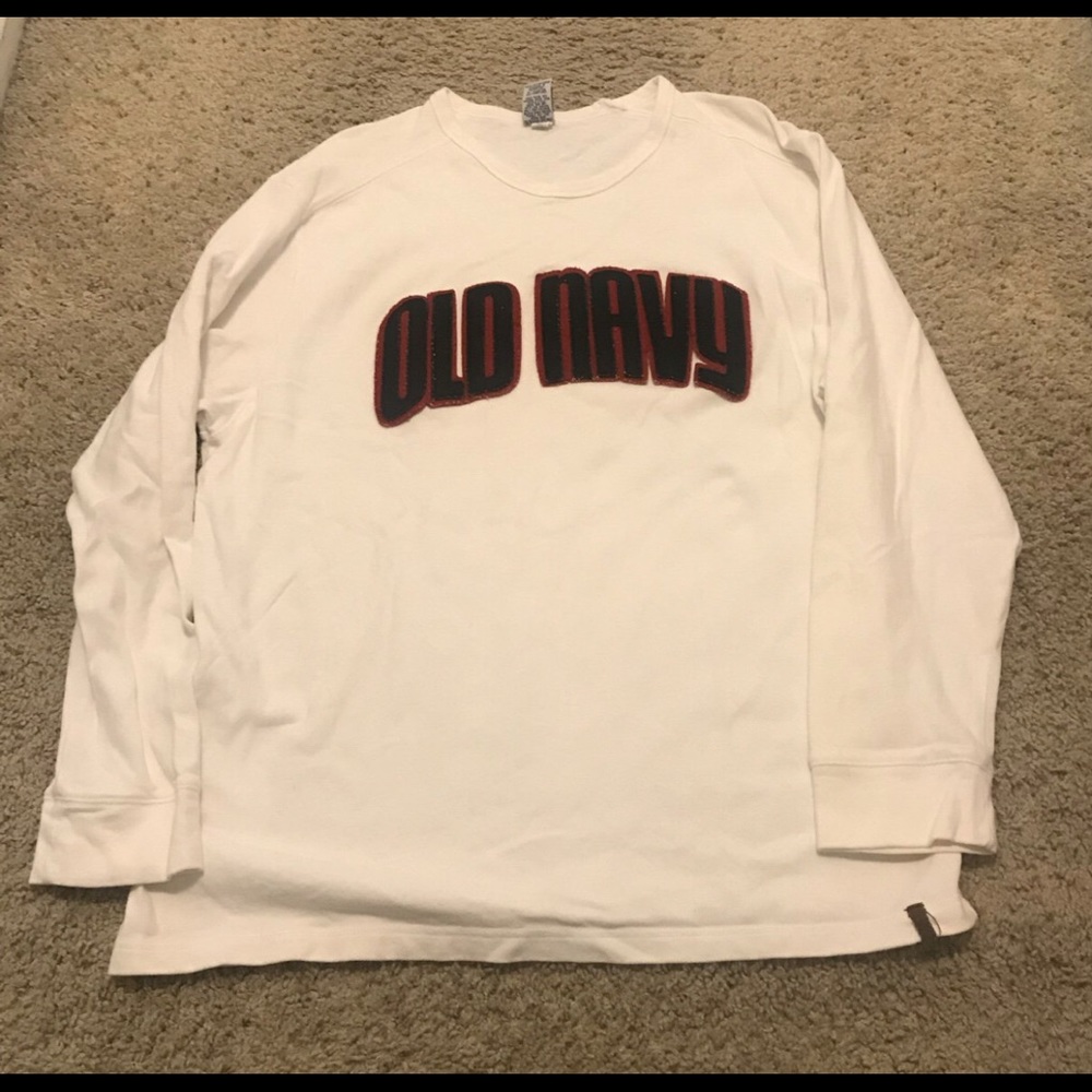 Vintage Old Navy white long long sleeve